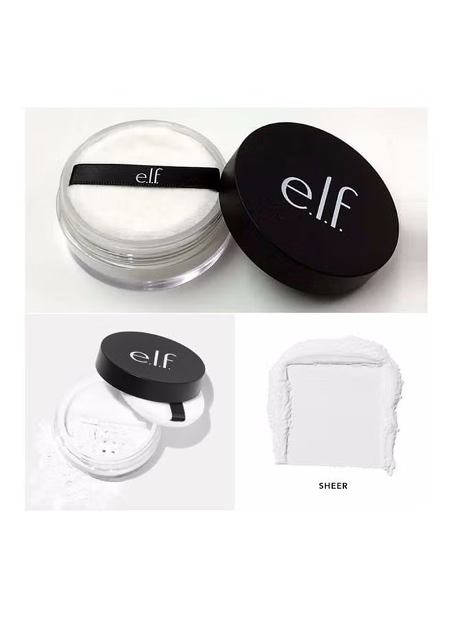 elf High Definition Loose Face Powder Sheer - Image 1